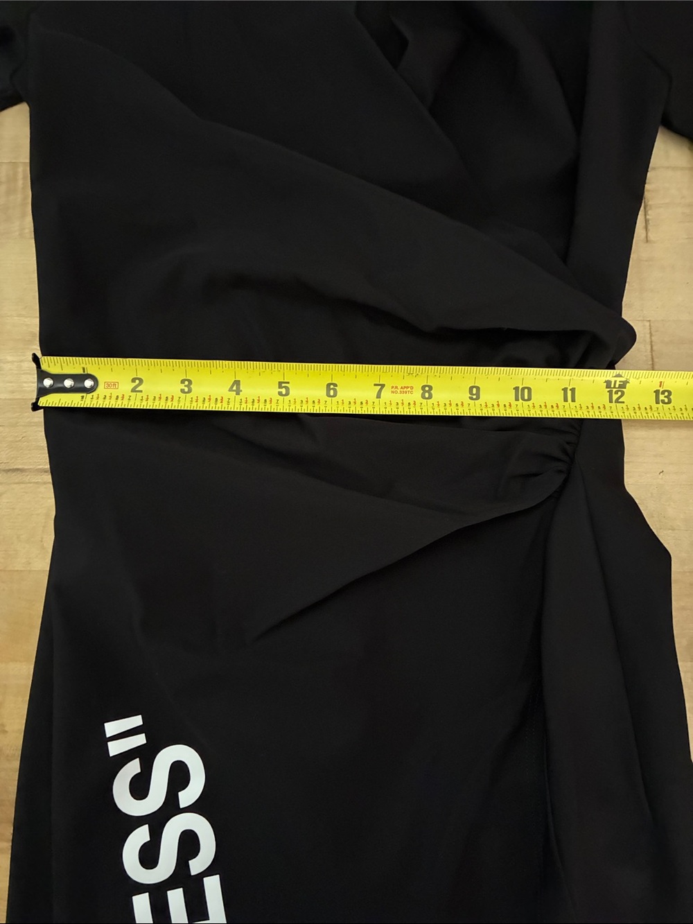 Off White Little Black V Neck 'Dress!' - Picture 8 of 8